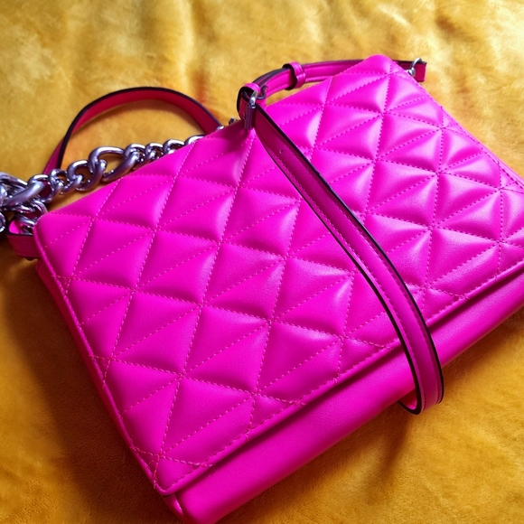 Hamptons Quilted Chain-Strap Shoulder Bag (Call it Spring) NWOT Crossbody bag - Picture 2 of 6